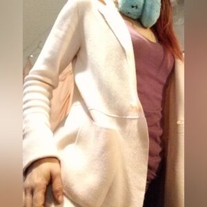 Women's Soft Pink Cardigan By Elle, Size S